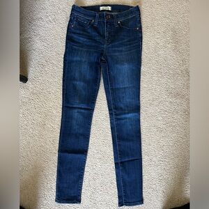 Madewell Tall 8" Skinny Jeans in Amesbury Wash: TENCEL™ Denim Edition